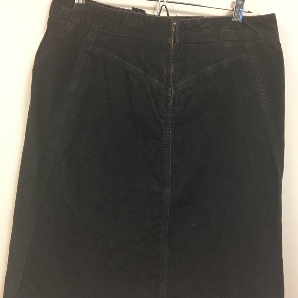 The Limited Stretch Brown Corduroy Skirt - Size 8